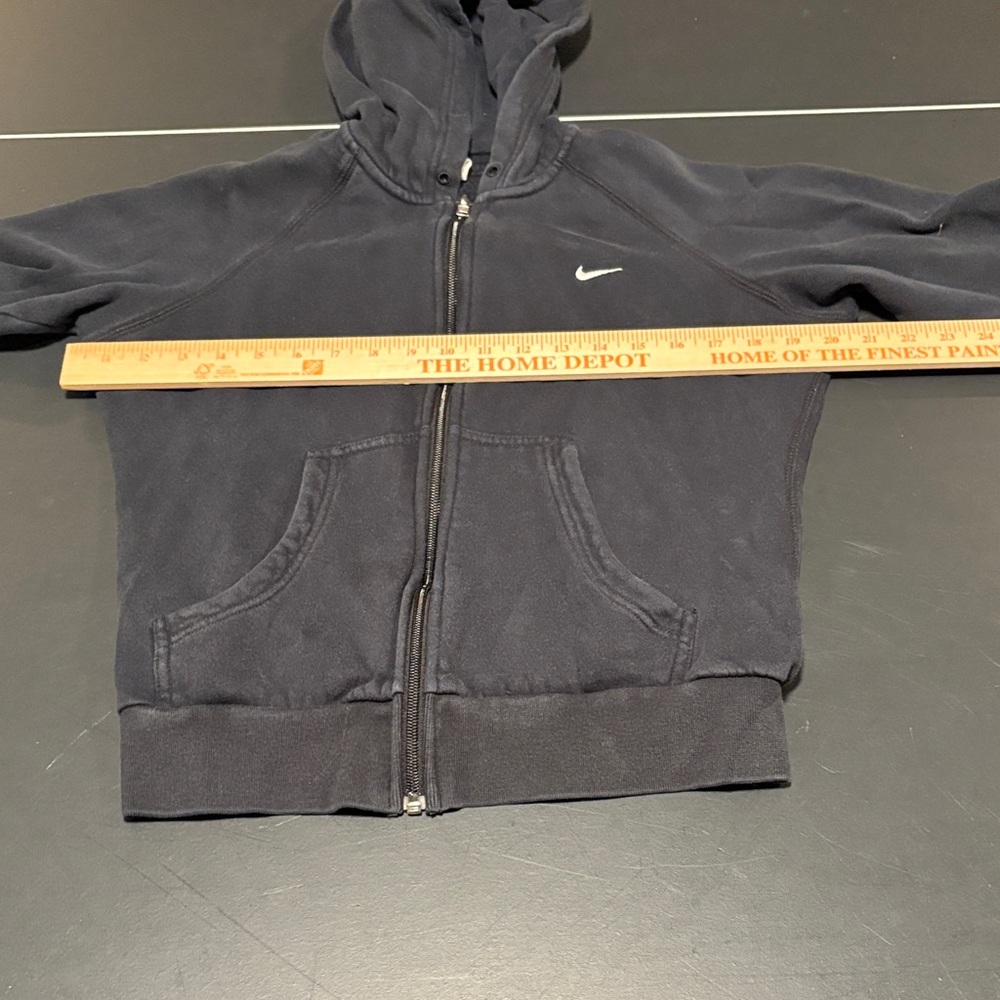 Nike Kids Dark Hoodie with Logo - Picture 7 of 9